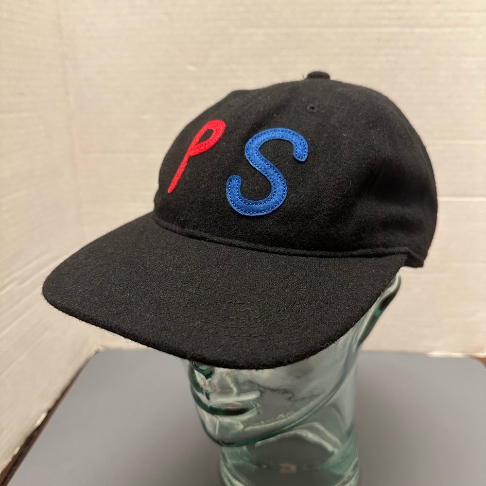 POLER Wool Black PS Camp Vibes Baseball Cap